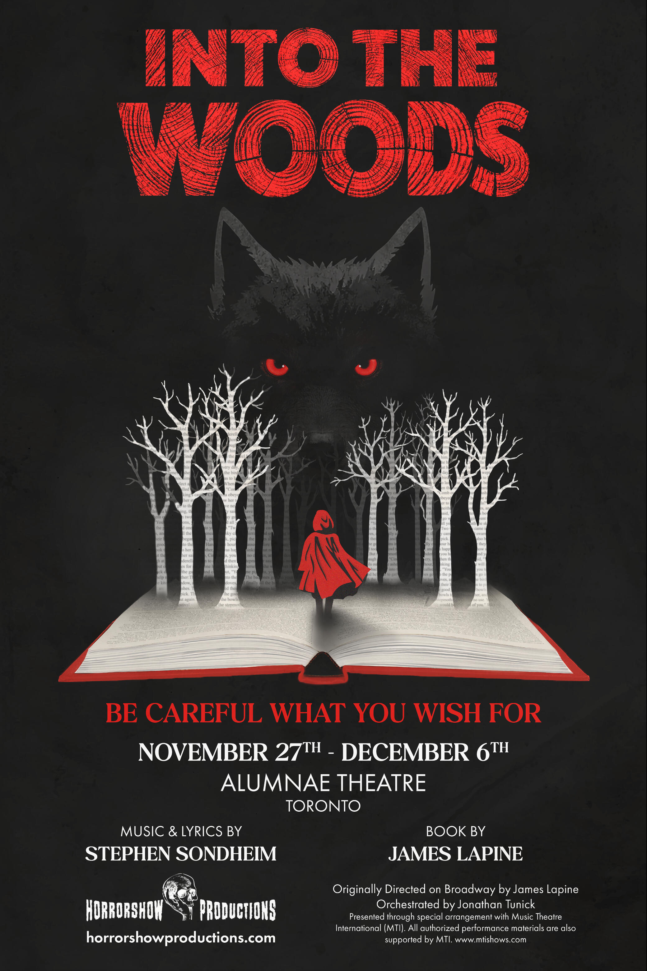 INTO THE WOODS - POSTER